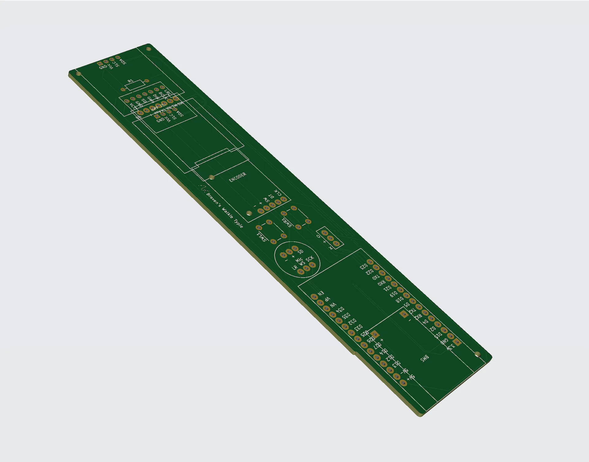 Finished Brolocator PCB