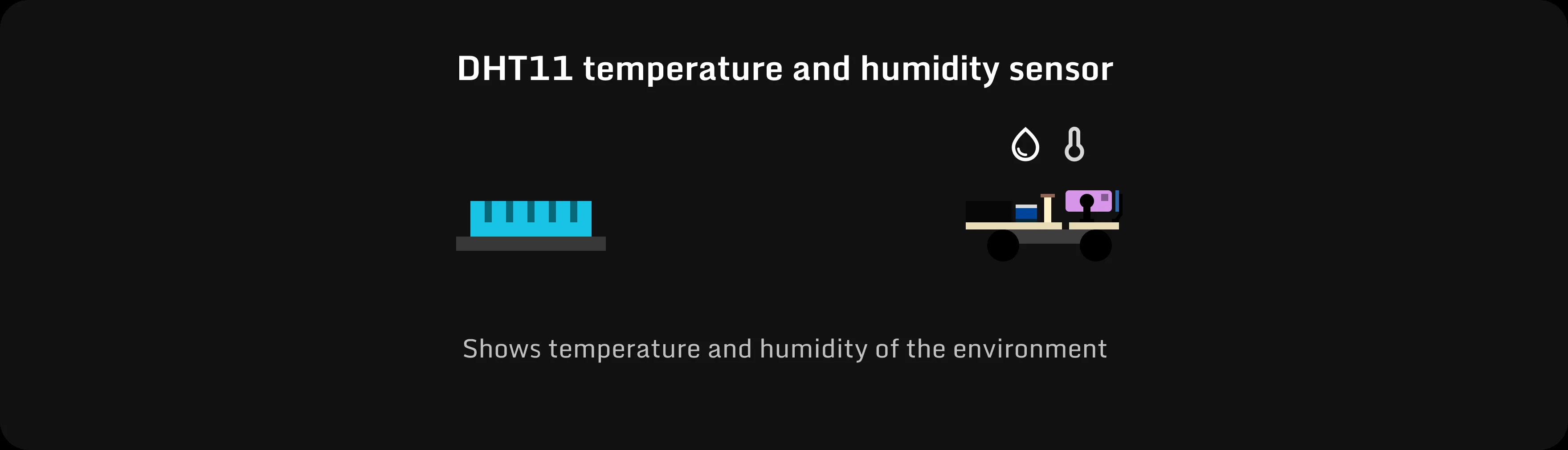 DHT11 temperature and humidity sensor